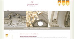 Desktop Screenshot of grotebrune-immobilien.de